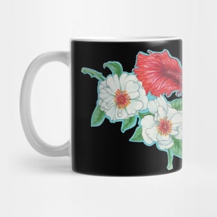 Wild Roses and Betta Fish Mug